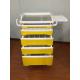 Carton Packing Medical Trolley Cart Hospital Equipment , Emergency Crash Trolley