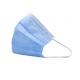 Ear Loop Disposable 3 Ply Face Mask Customized Size With  Flexible Nosepiece