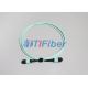MPO / MTP Female Fiber Optic Patch Cord for 8 Core Ribbon Fiber Optic Cable