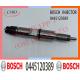 0445120389 with nozzle DLLA143P1696 for Wechai WP12 Diesel Fuel Common Rail Injector 612630090012 612640090001