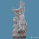 China marble Stone Carving Sculpture Man on Cross MSF-047 Sculpture