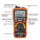 Handheld Digital Multimeter 200MΩ Max Resistance 2V Max Diode Test 10μF Max Capacitance