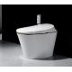 Ceramic Material Water Closet Sanitary Ware Open Front Bathroom Smart Toilet