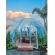 Aluminum Glamping Dome Tents Diameter 5m Waterproof Dome Tents