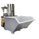 Grey Tipping Swarf Bins Forklift Attachment With Zinc Plated Finish