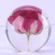 Acrylic Red Rose Paperweight , Custom Engraved Paperweight