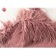 Luxury Pink Shag Plush Faux Fur Fabric 2 Inch Long Pile Soft 950 Gsm Acrylic