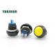 Black Aluminum Waterproof Momentary Micro Switch Normal Open Ball Round Head