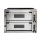Multifunctional Commercial Pizza Oven 2 Decks Mechanical Timer Control