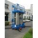 Stable Performance Aerial Lift Platform , 6 Meter Four Mast Hydraulic Cargo Lift