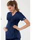 3 Pockets Hospital Scrub Suit Custom Logo Medical Doctors Maternity Scrubs