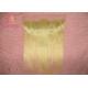 Cuticle Aligned Virgin 613 Blonde Hair Weave Straight 13*4 Hair Frontal