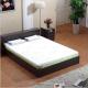 King Size Memory Foam Mattress Topper For Relieving Pressure White Color