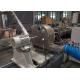 38CrMoAl Plastic Recycling Granulator Machine , PVC Hot Cutting Plastic Pelletizing Equipment