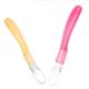 Self Feeding Squeezy Silicone Food Feeder , 100 % Silicone Eating Spoon