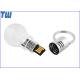 Bulb LED Light 16GB USB Flash Drive Delicate Design Acrylic Material