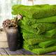 Green Silk Cloth Moss Artificial Grass Vertical Garden Wall Panles  Size 1*1m