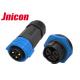 30A 500V Waterproof Power Connector , Jnicon Panel Mount Power Connector