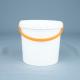 Ice Cream Food Grade 1kg Plastic Bucket With Lid And Handle