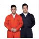 High Visibility Flame Retardant Insulated Coveralls With 80% Polyester 20% Cotton