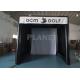 Indoor Sport PVC Air Sealed Black Inflatable Screen Golf Simulator Tent