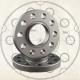 Forged Billet Aluminum Hub Centric Wheel Spacer 5x112 For BMW G Chassis