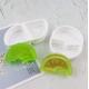 Safe BPA Free Silicone Candy Moulds White Color For Home Kitchenware