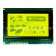 STN Yellow Green Dot Matrix LCD Display Module , 240×128 Dots Graphic Display Module