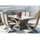 Outdoor furniture wicker dinning table -9113