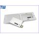 Metal Slip Credit Card 16GB Usb Flash Disk for Company Gift with Logo Printing