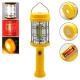 Handheld Magnetic LED COB Work Light With Top Light ABS Plastic 7.5x7.5x25.5cm