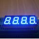 Instrument Panel 0.4 Inch 4 Digit 7 Segment Led Display Ultra Bright Blue Emitting Color