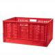 Versatile Collapsible Plastic Farm Boxes for Easy Storage of Vegetables Fruits