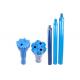 High Air Pressure Drilling DTH Hammers And Button Bits For Water Well Deep Hole