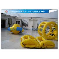 Yellow Inflatable Water Games Sports Inflatable Floating Tarpaulin On Water Park