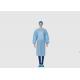 Dust Proof Blue SMS Surgical Gown , Disposable Surgery Gowns Weight 35g
