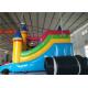PVC Inflatable Commercial Bounce House Fire Retardant Fun Creative With Slide