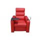 Leather Home Cinema Sofa Modern Recliner Chair With USB Charger