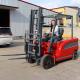 Electric Counterbalance Forklift 1.5 Ton Built In Charger 48V Battery And 6 Meters Lifting Height