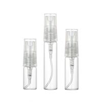 PET Mini Travel Empty Mist Spray Bottles Perfume Fragrance Clear 2ml 3ml 5ml