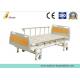 Simple Design 3 Crank Mechanical Medical Hospital Bed With ABS Head (ALS-M315)