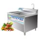 Automatic high capacity air bubble green vegetable cleaning plums group hami melon haw fruit and vegetable washing machine