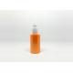 PLA Custom Cosmetic Bottles 50ml Boston Fine Mist Clear Disinfection Sprayer Container