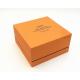 Leather Paper Custom Luxury Gift Box Bronzing Logo Jewelry Box Set