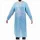 Lightweight Disposable Lab Gown , Disposable Protective Gowns Waterproof