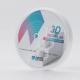 Dental Zirconia Disc 3D-Pro-ML-A0 800-1200MPa Strength & 5.0-6.5 MPa·m¹/² Toughness