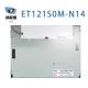 ET121S0M-N14 BOE 12.1 800(RGB)×600, 400 cd/m² 80/80/65/75 INDUSTRIAL LCD DISPLAY