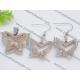 Fashion Design Butterfly Shaped Charming Stainless Steel Jewelry Sets 2900126