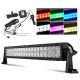 7D Reflector RGB Led Light Bar 12 / 22 Inch Over 50000 Hours Working Life