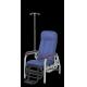 Powder Coated Steel Infusion Chair 700x780x1110mm With Adjustable Angle